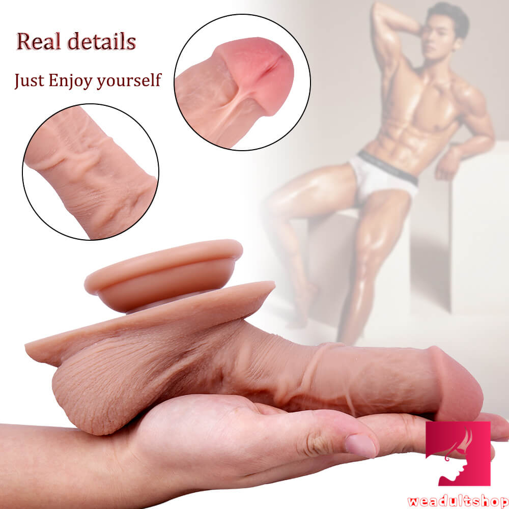 8.26in Airplane Strap-on Dildo Silicone Sex Toy