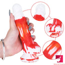 7.08in Mixed Colors Realistic Dildo Women Masturbation Sex Toy