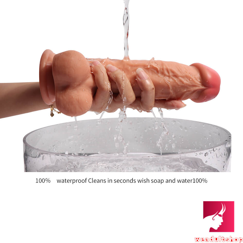 Silicone Double Layer Dildo Flesh Colored Dildo Weadultshop