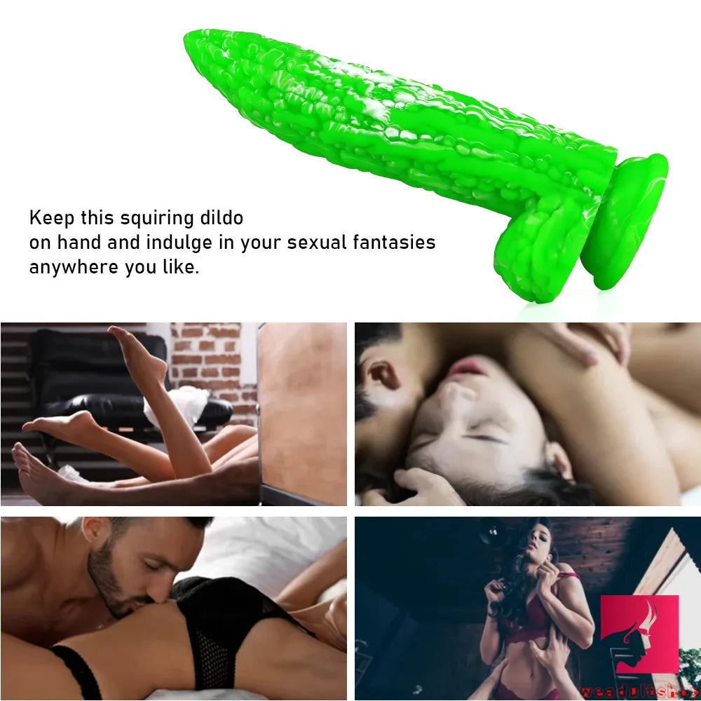 8in Bitter Melon Vegetable Real Lifelike Odd Butt Plug Dildo