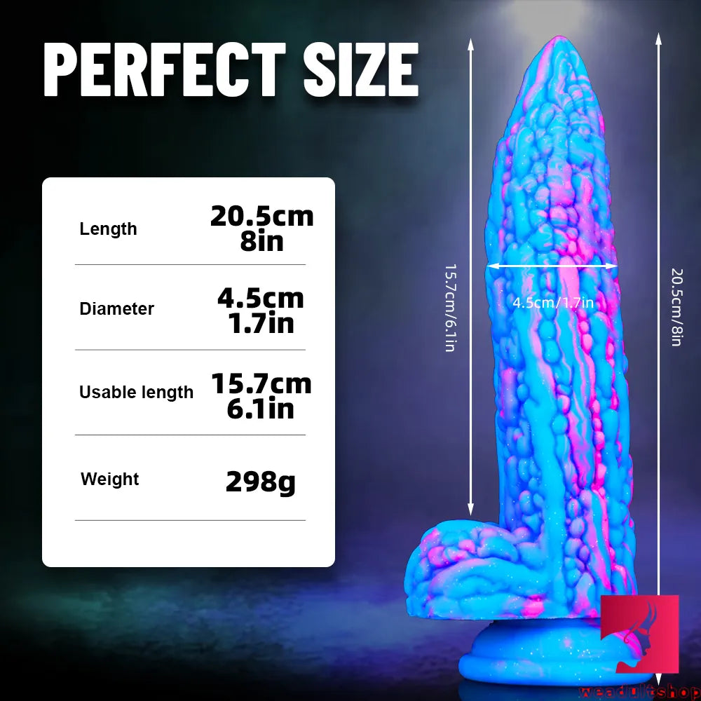 8in Bitter Melon Vegetable Real Lifelike Odd Butt Plug Dildo