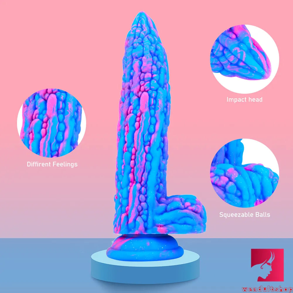 8in Bitter Melon Vegetable Real Lifelike Odd Butt Plug Dildo