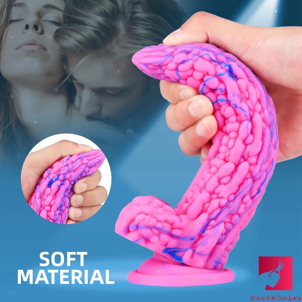 8in Bitter Melon Vegetable Real Lifelike Odd Butt Plug Dildo