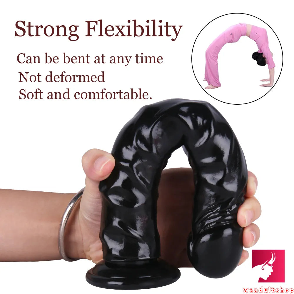 9.84in Soft Realistic Dildo Sex Toy For Adult Women Masturbation