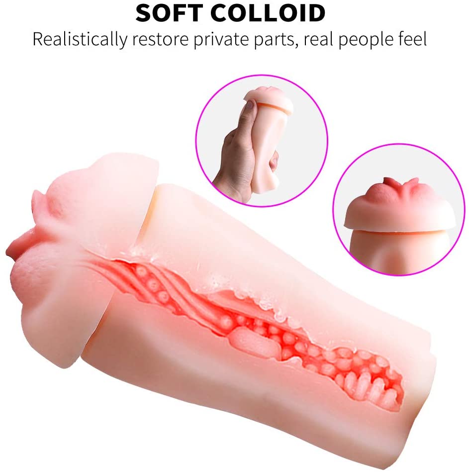 Hands-free Interactive Vibrating Sound Male Masturbator Best Sex Toys