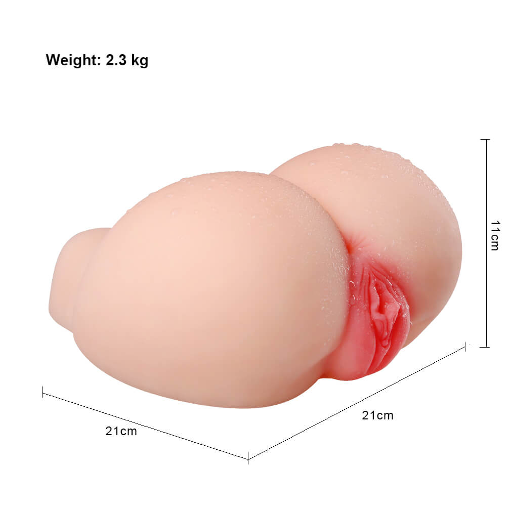 3D Realistic Ass Real Man Masturbation Silicon Soft Tight Vagina Anus - Adult Toys