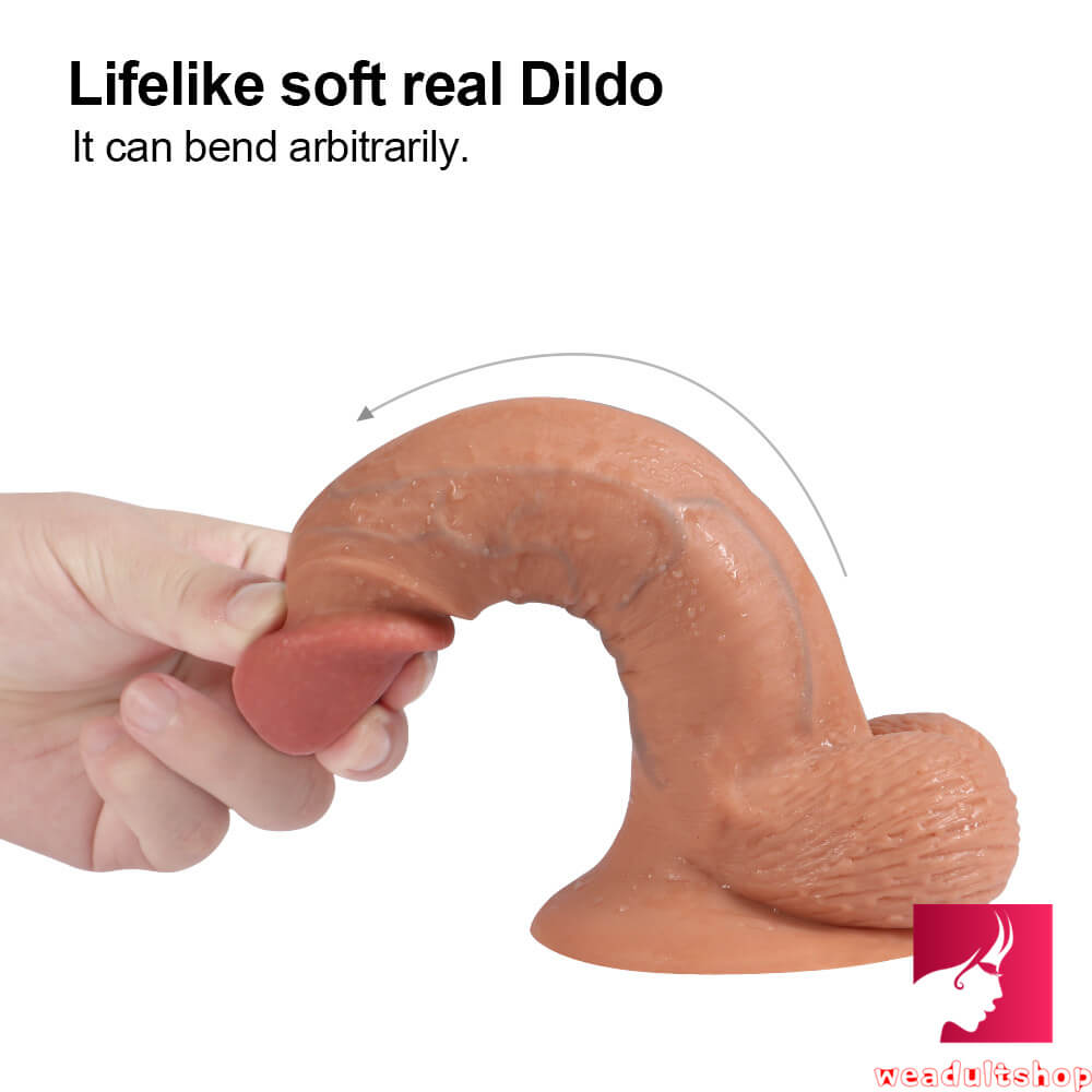 7.48in Hot Women Uses Dildo Double Soft Sex Toy