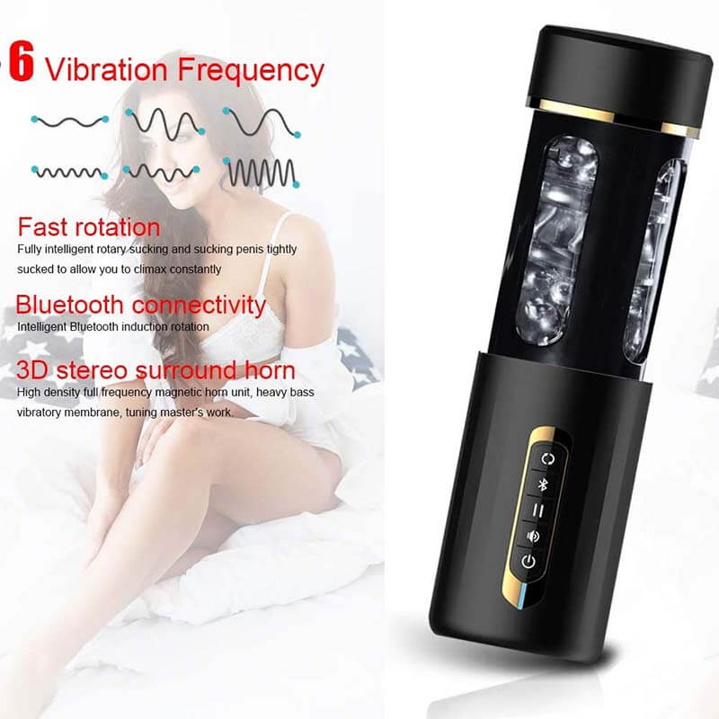 Bluetooth Sex Toy Thrusting Auto Blow New Masturbator - Adult Toys