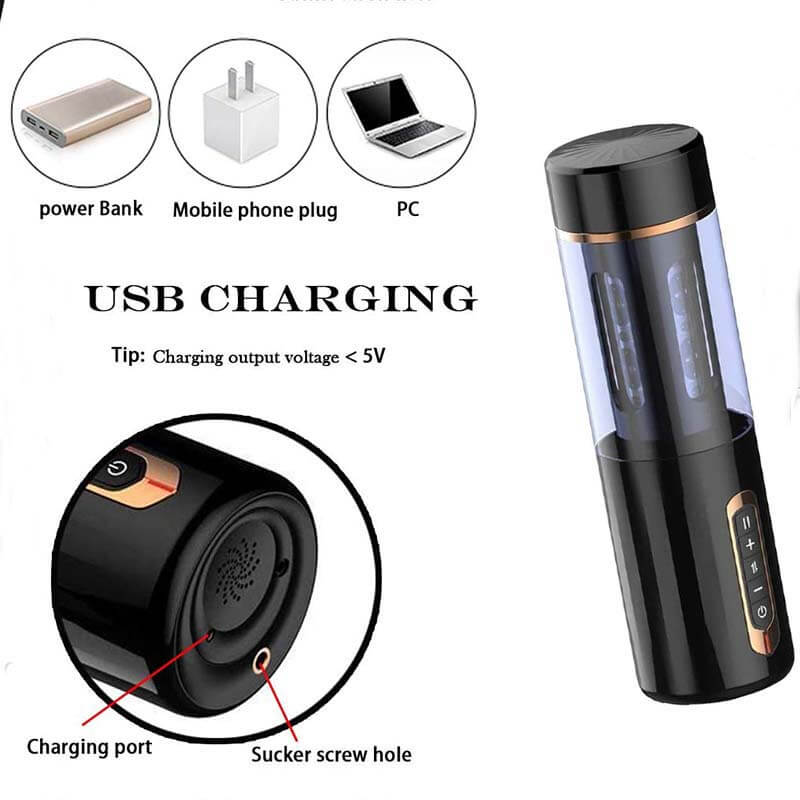 Bluetooth Sex Toy Thrusting Auto Blow New Masturbator - Adult Toys