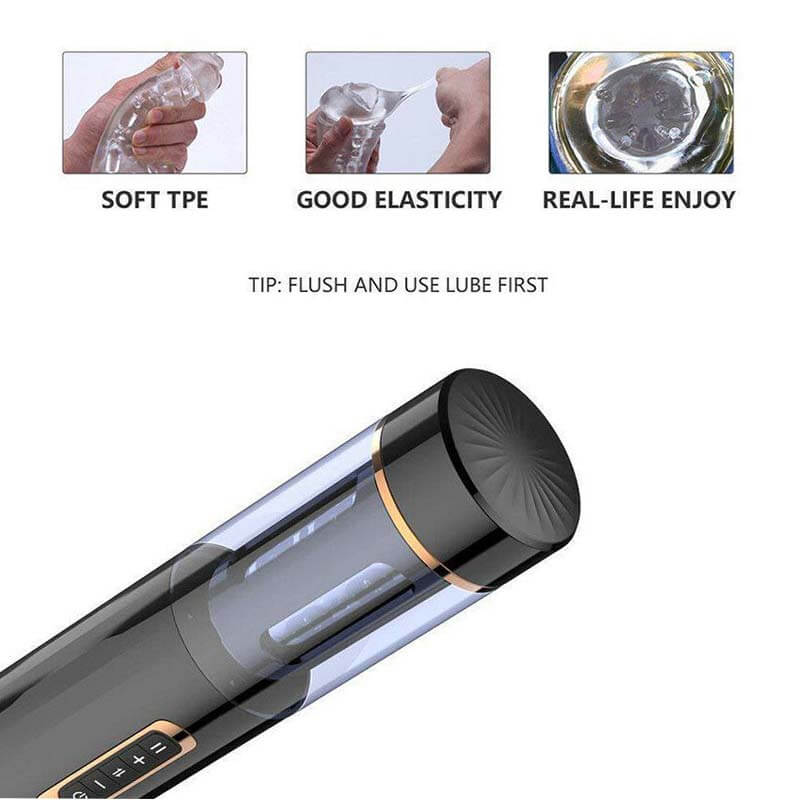 Bluetooth Sex Toy Thrusting Auto Blow New Masturbator - Adult Toys