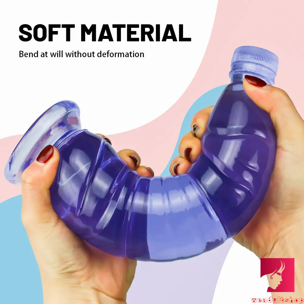 9.65in Bottle Fantasy Women Vagina Sex Penis Dildo For Adults