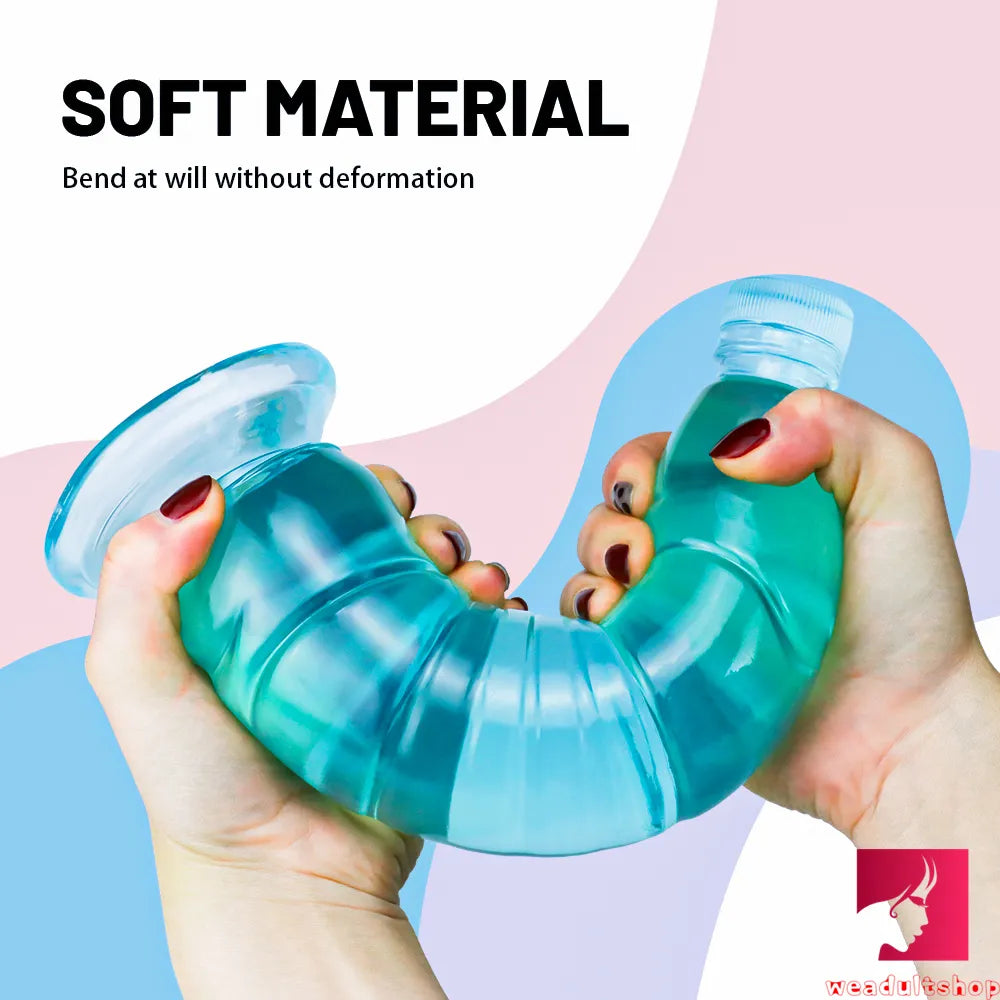 9.65in Bottle Fantasy Women Vagina Sex Penis Dildo For Adults