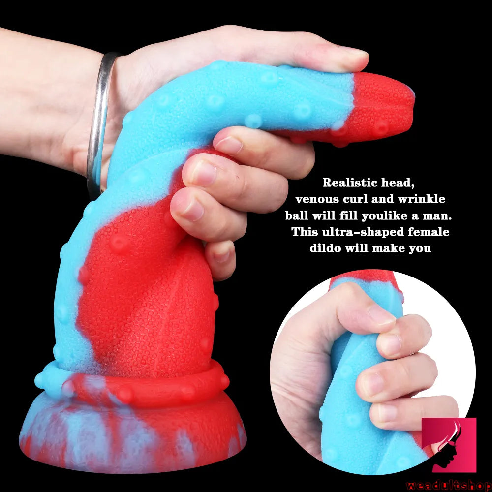8.66in Squid Animal Fantasy Dildo For Vaginal Anal Adult Toy