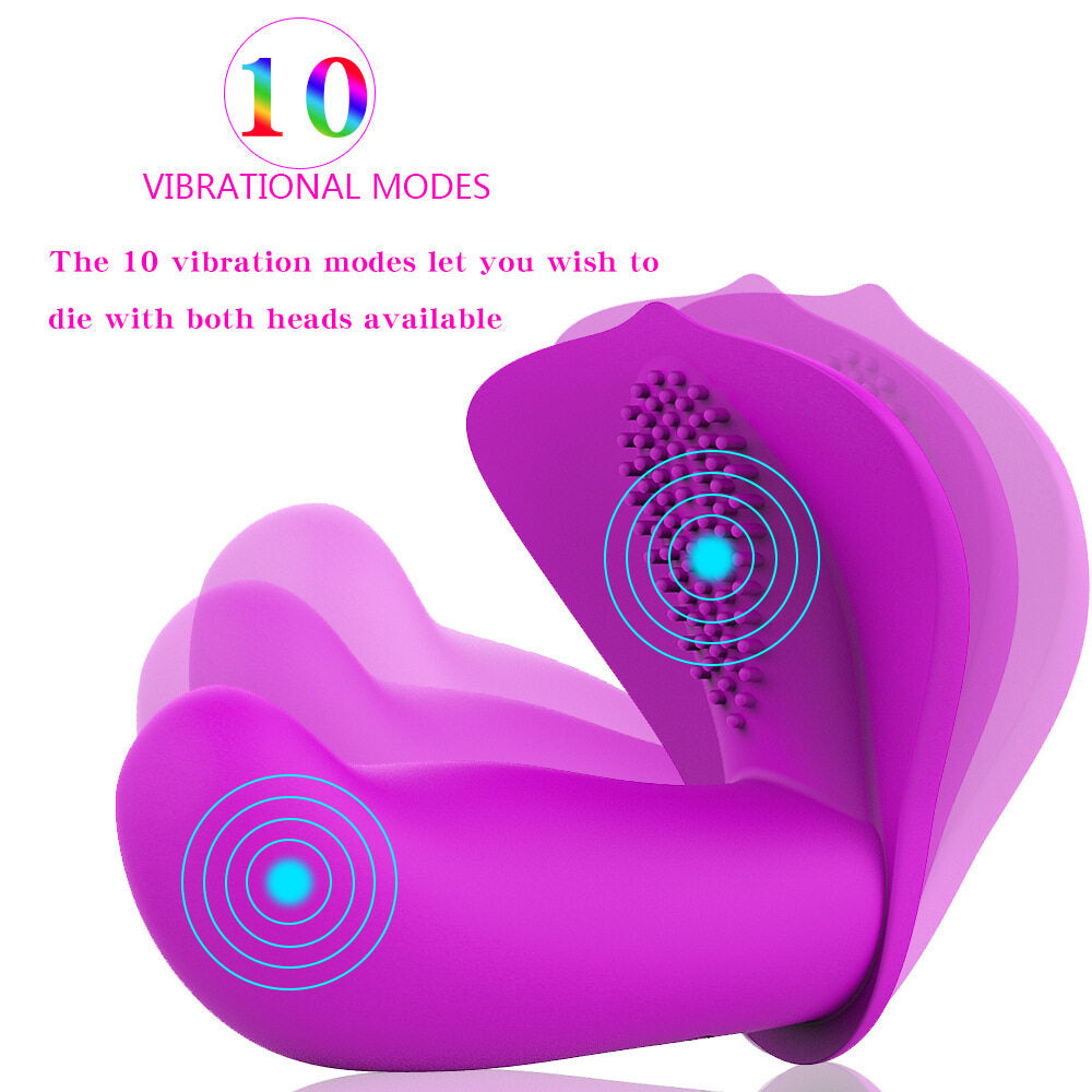 Wearable Mermaid Wireless Remote Control Pulse Mute Motor Vibrator