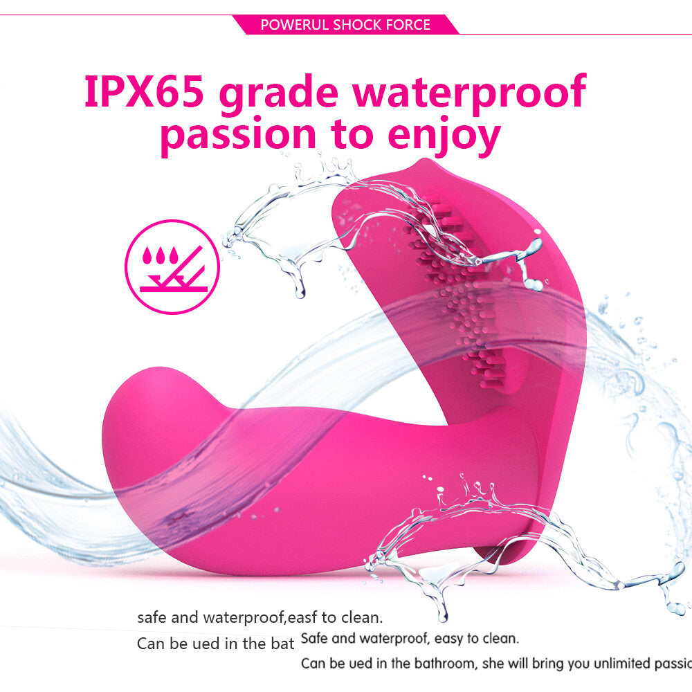 Wearable Mermaid Wireless Remote Control Pulse Mute Motor Vibrator