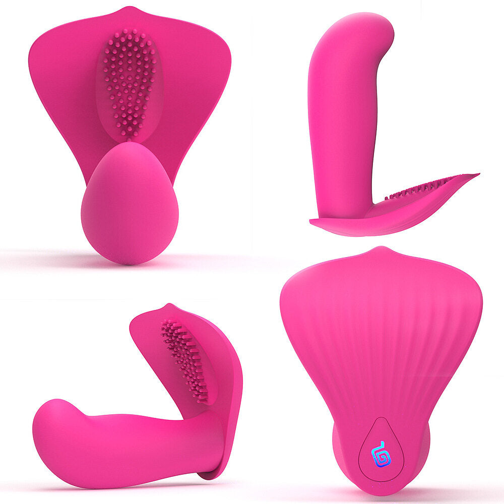 Wearable Mermaid Wireless Remote Control Pulse Mute Motor Vibrator
