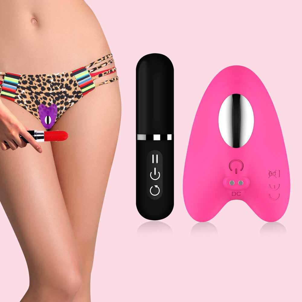 Lipstick Bullet Vibrator Strong Clitoris Stimulation Wearing Vibrator