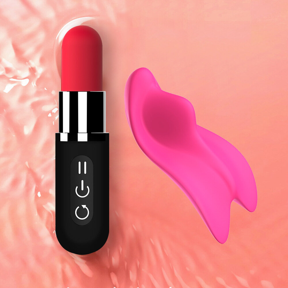 Lipstick Bullet Vibrator Strong Clitoris Stimulation Wearing Vibrator
