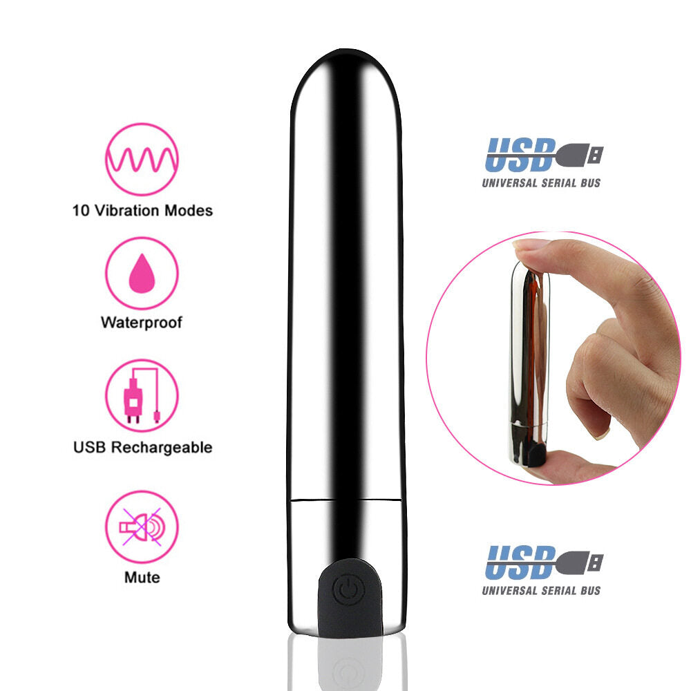 Bullet Vibrating Multiple Frequency Modes Mini Vibrator