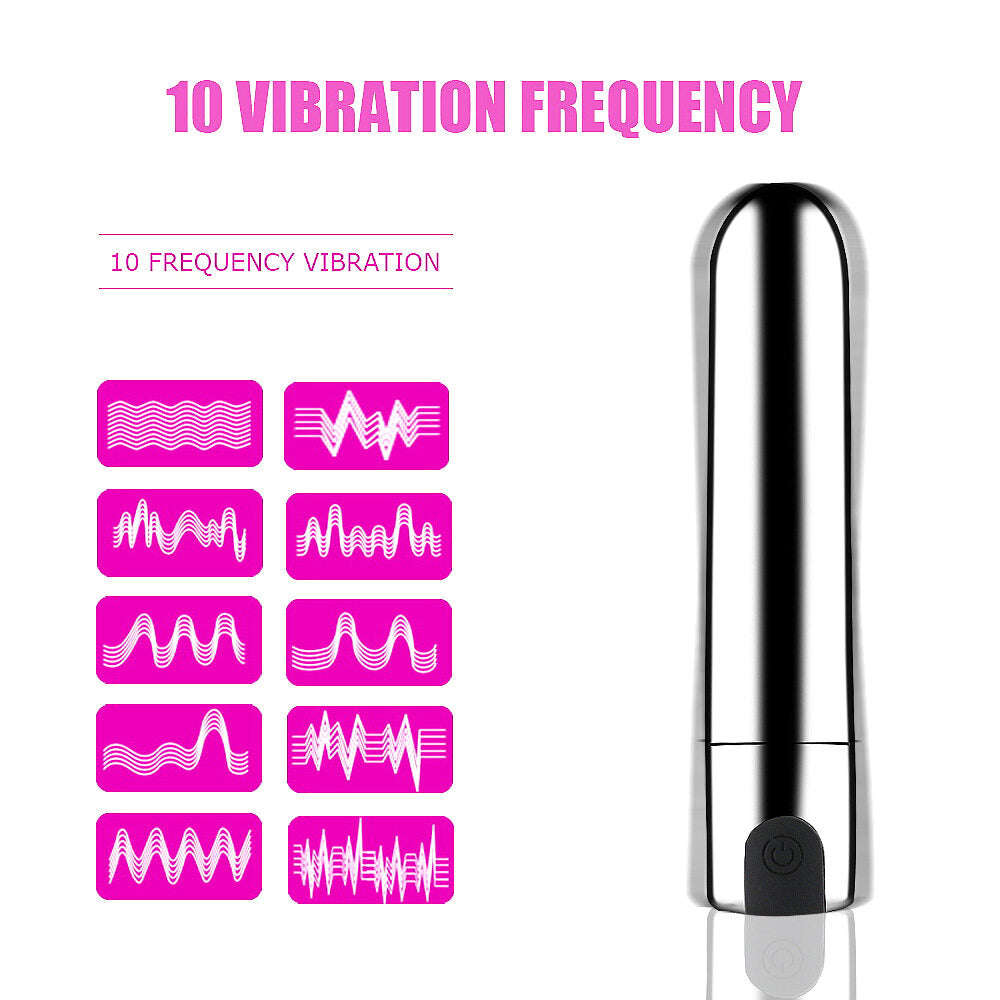 Bullet Vibrating Multiple Frequency Modes Mini Vibrator