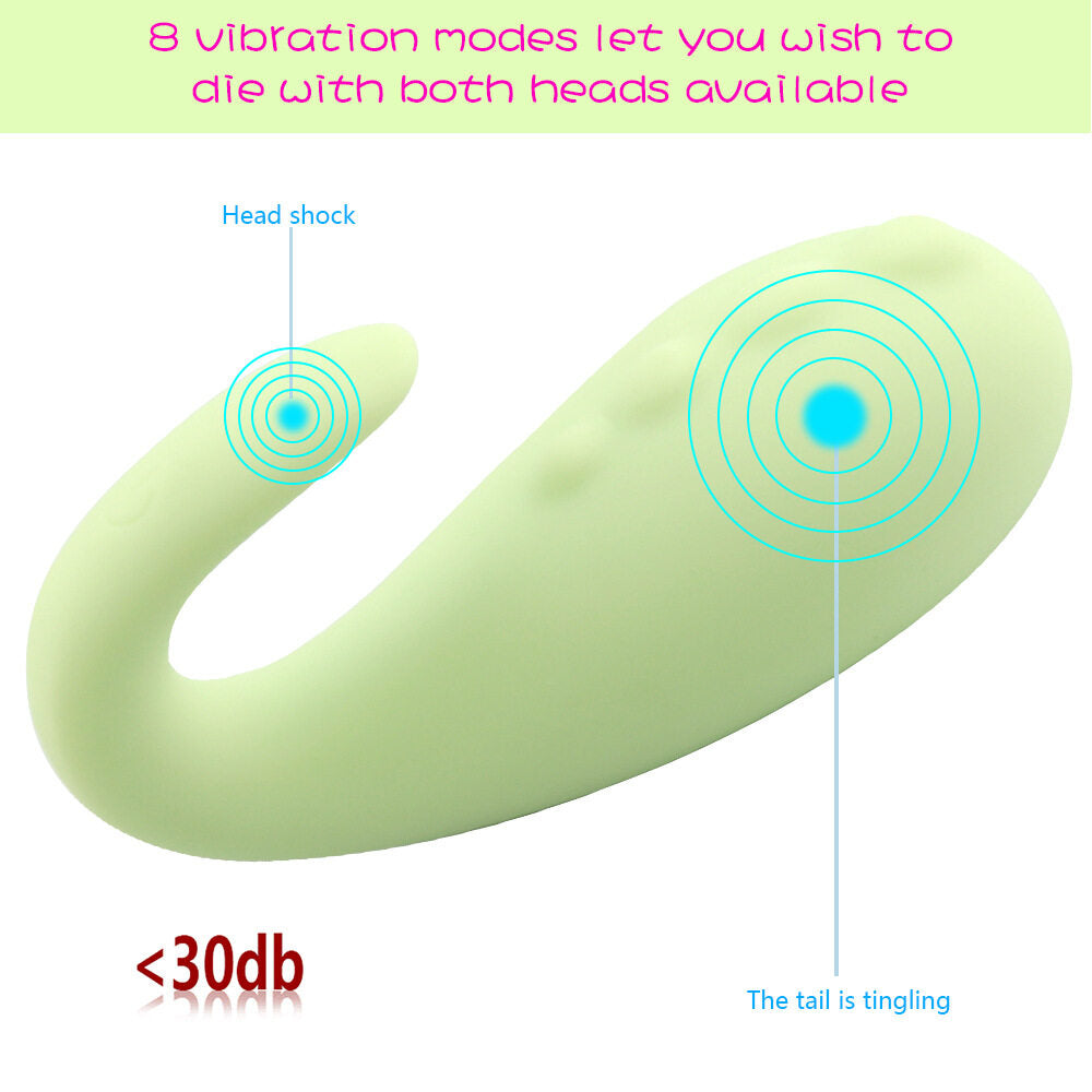 Remote Wireless Devil Female Whale APP Wearble Vibrator