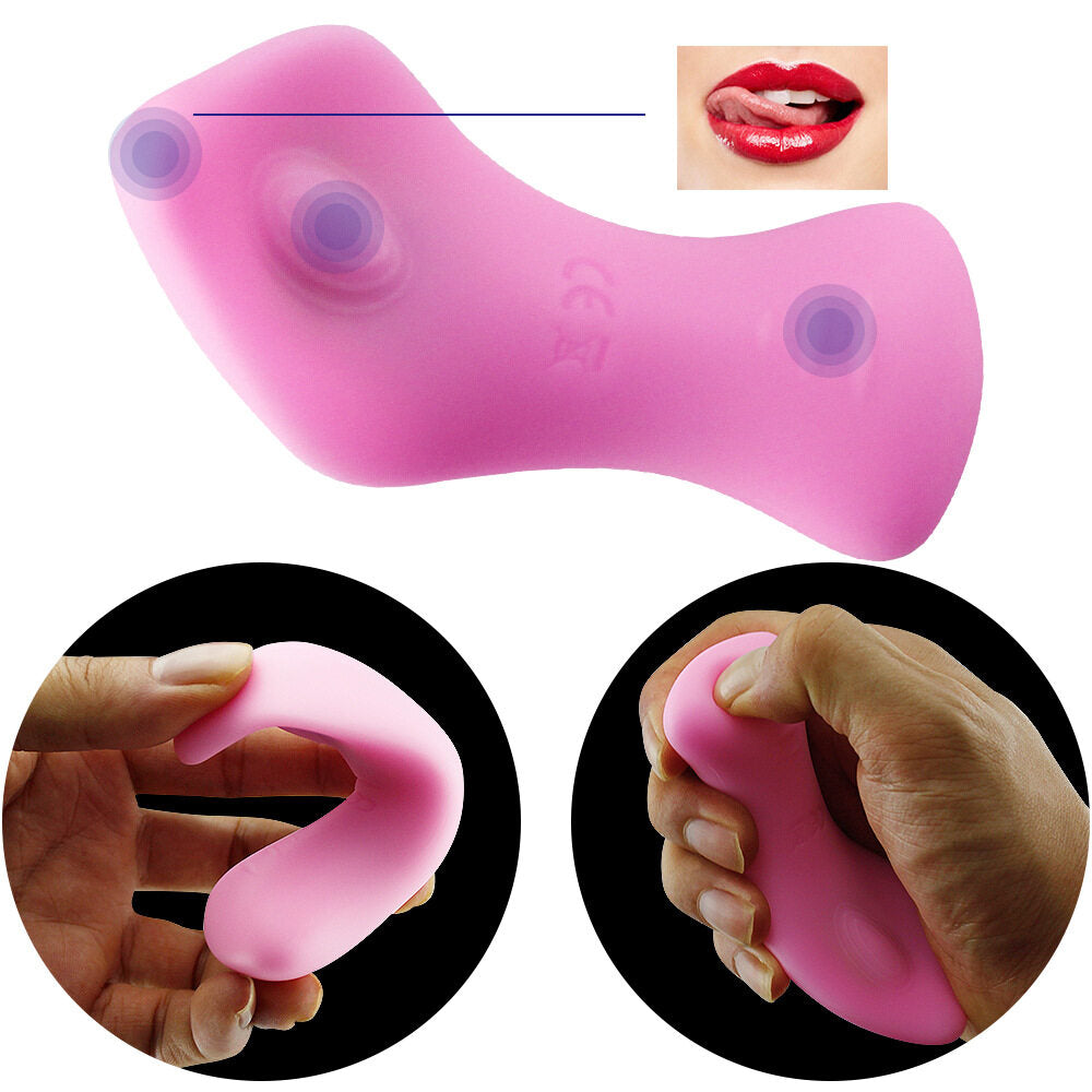 Liquid Silicone Invisible Wearable Rechargeable All-inclusive Vibrator