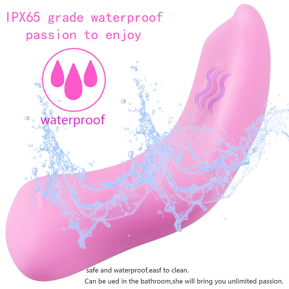 Liquid Silicone Invisible Wearable Rechargeable All-inclusive Vibrator