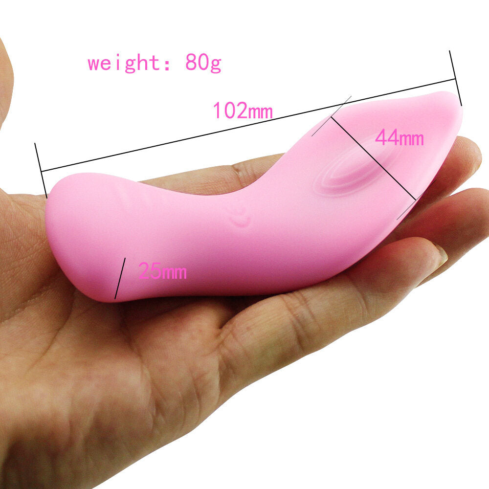 Liquid Silicone Invisible Wearable Rechargeable All-inclusive Vibrator