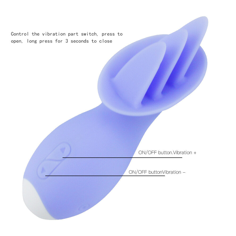 YHNB Tongue Licking USB Charging Waterproof Vibrator