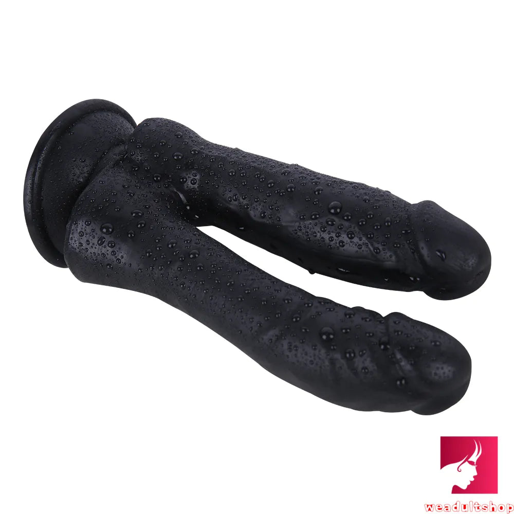 6.69in Real Looking Double Ended Dildo For Lesbian Masturbation