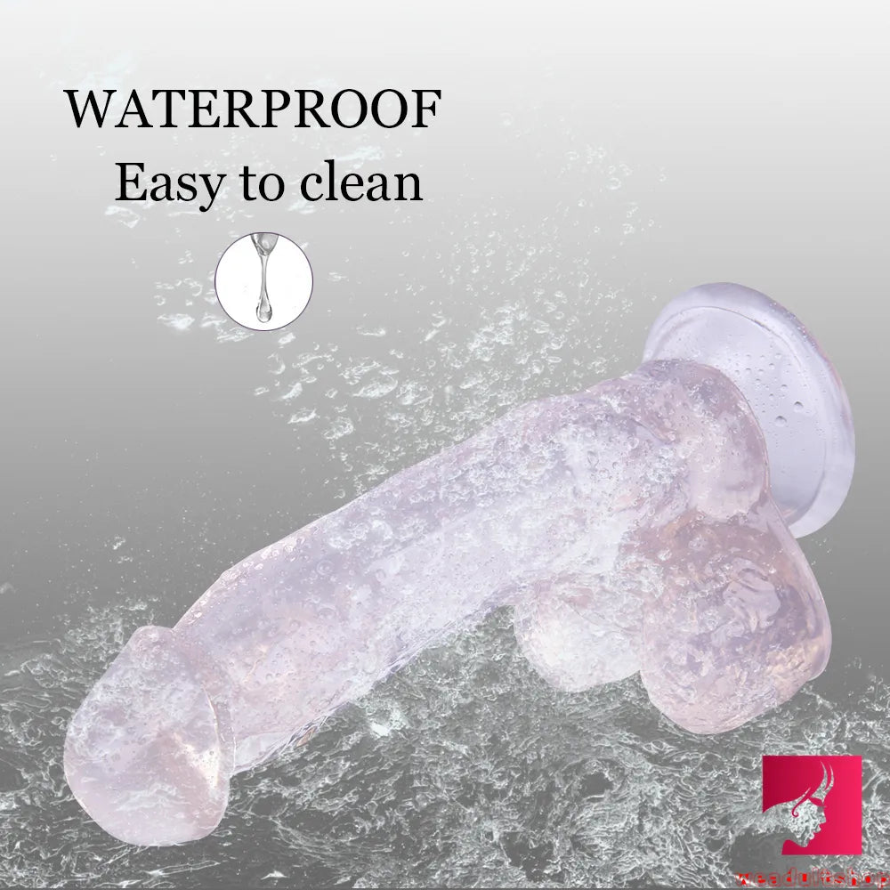 7.09in Artificial Dildo For Women Suction Cup Realistic Dildo