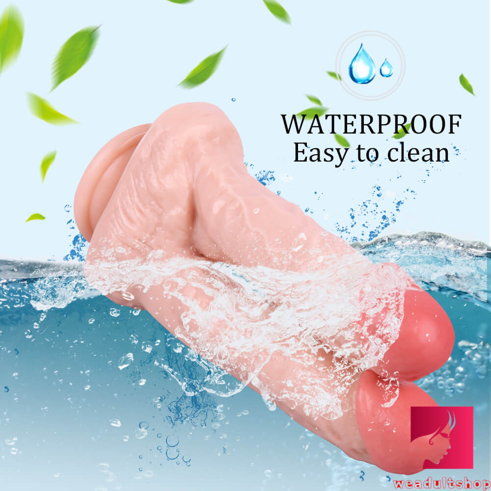 8.46in Asian Lesbian Dildo Standing Strap-on Insert Dildo Weadultshop