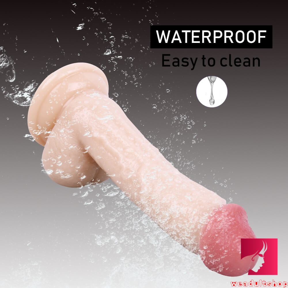 7.48in Vibrating Waterproof Wireless Multiple Frequencies Dildo Toy