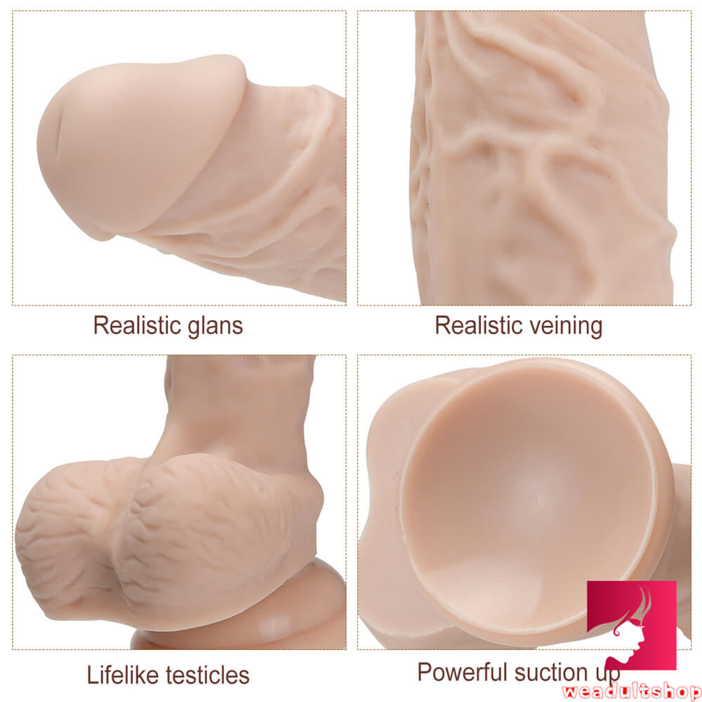 7.87in Lesbian Anal Dildo For Vagina Anus Stimulation Sex Toy