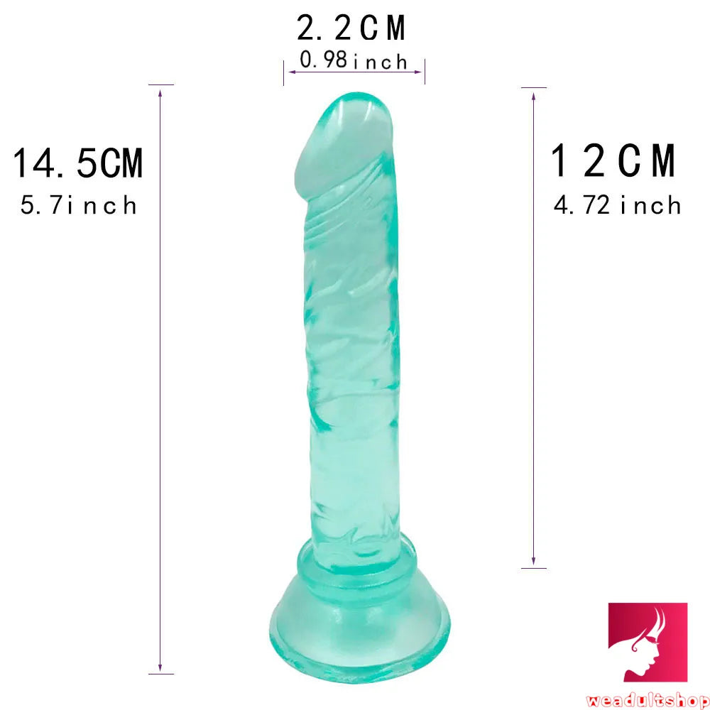 5.7in Small Lifelike Dildo No Eggs Adult Women Masturbator
