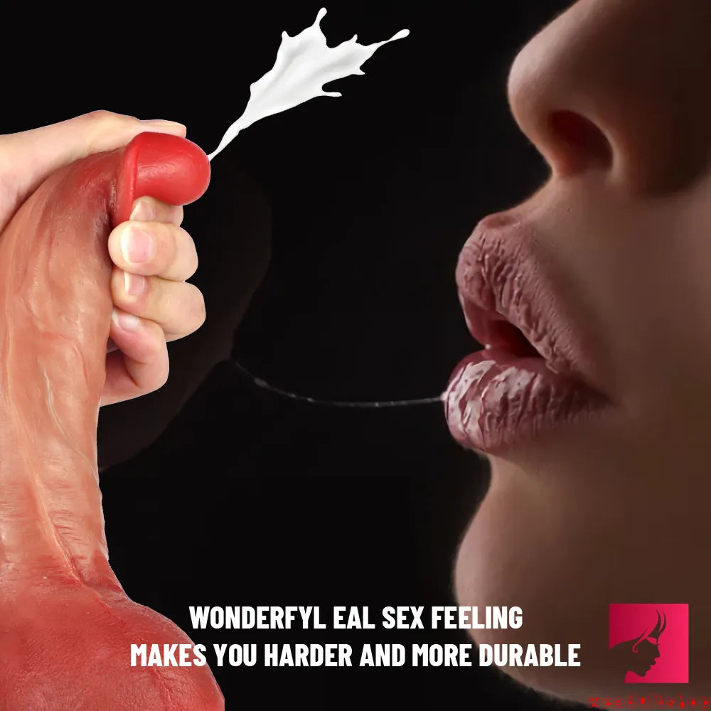 8.74in Tender Women Females Penis Dildo For Anal Vagina Sex