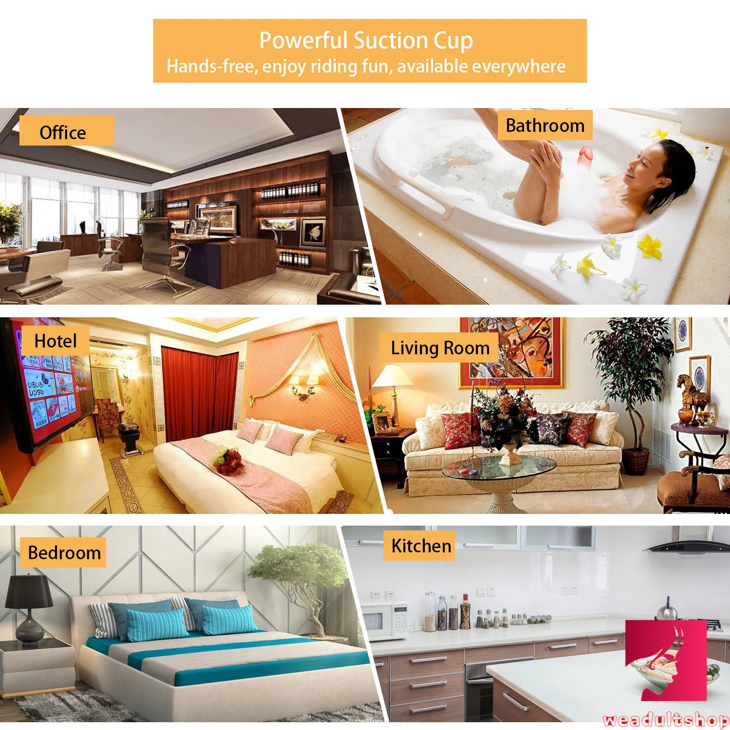 9.25in Soft Sexy Realistic Penis Dildo G Spot Vagina Stimulator