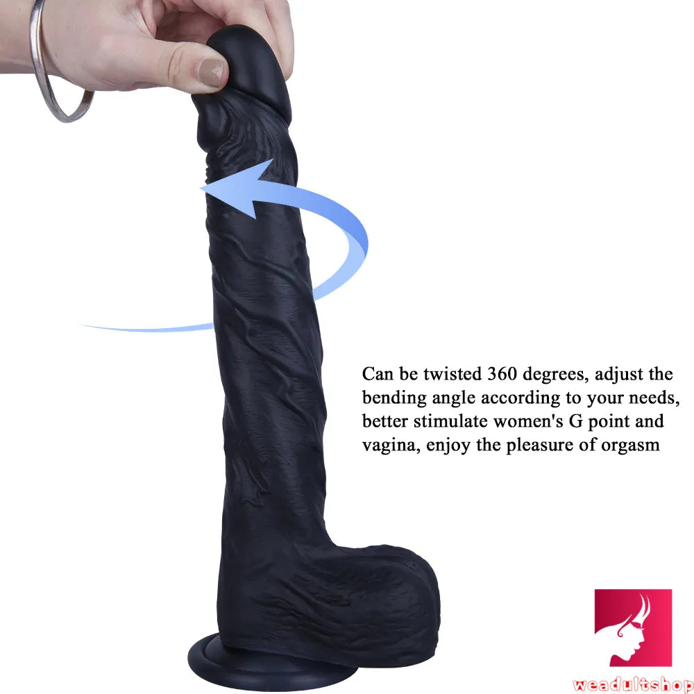 10in Soft Realistic Female Vaginal Dildo Huge Artificial Penis Dildo