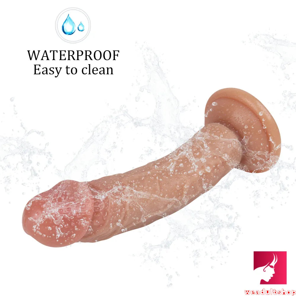 6.88in 3cm Thick Mini No Eggs Dildo Sex Toy For Women