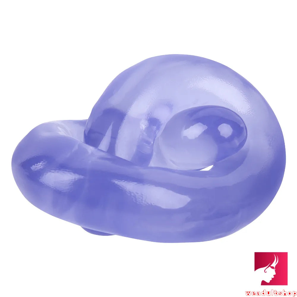 18.5in Dual Heads Real Skin Feeling Dildo For G Spot Massaging