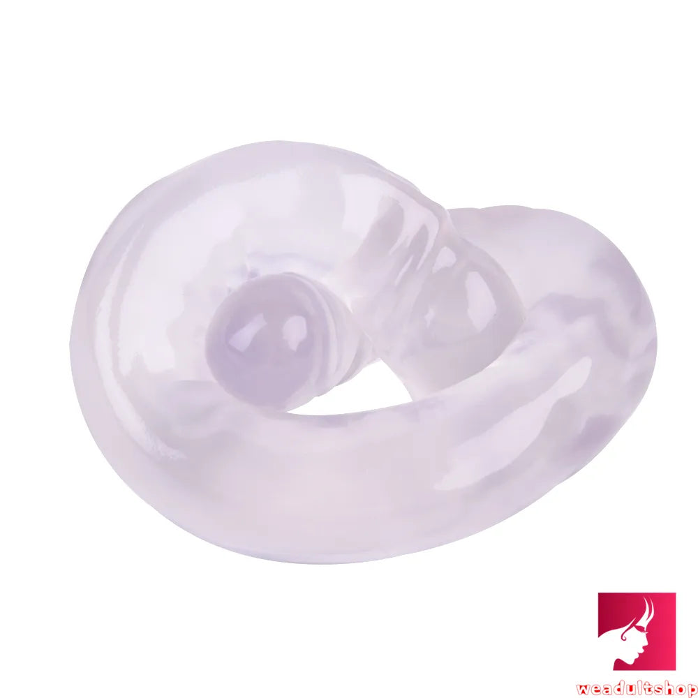 18.5in Dual Heads Real Skin Feeling Dildo For G Spot Massaging