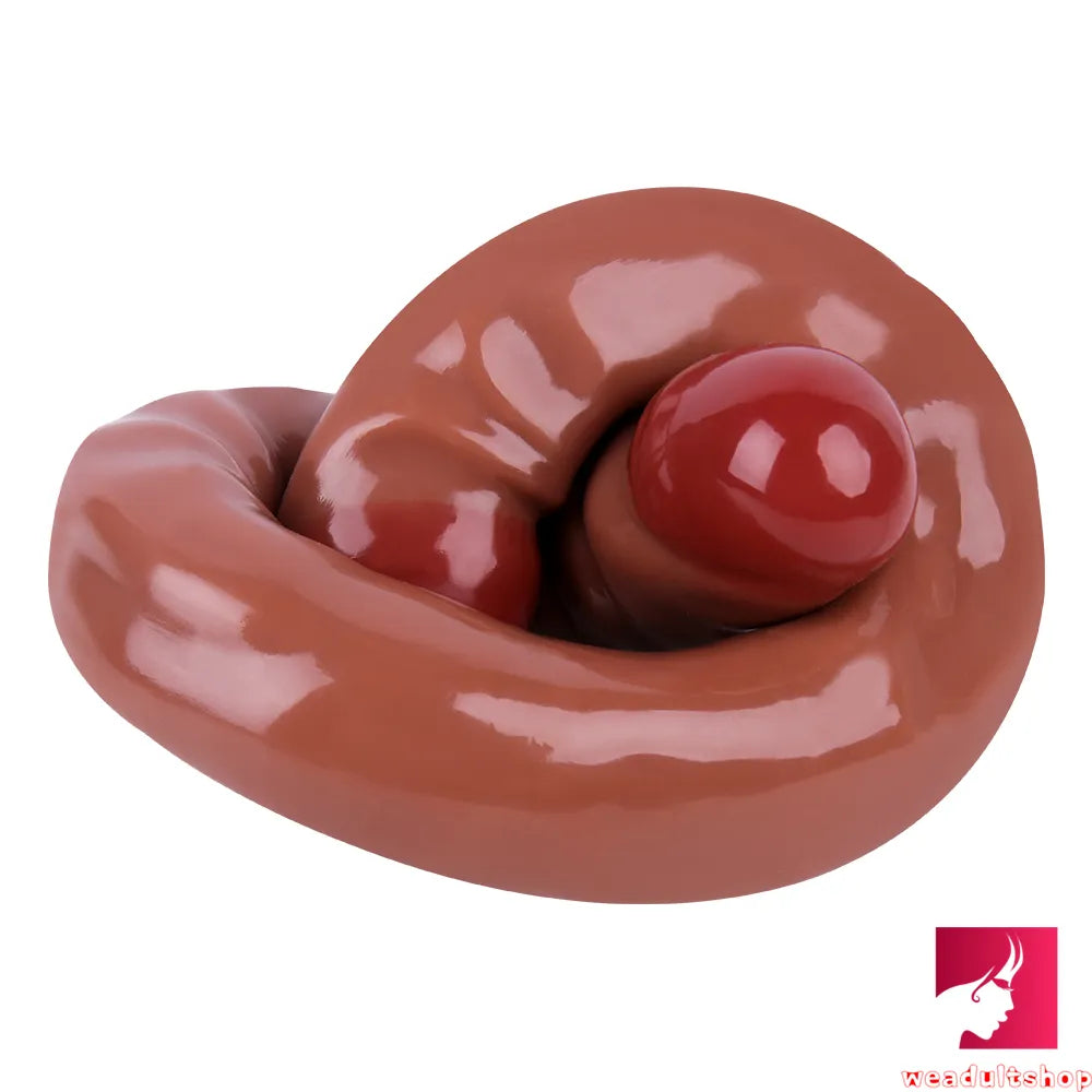 18.5in Dual Heads Real Skin Feeling Dildo For G Spot Massaging