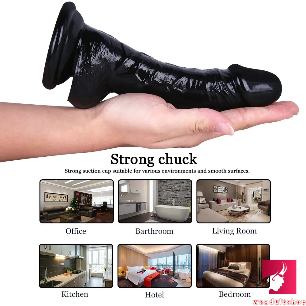 7.87in Flexible G-spot Realistic Dildo With Powerful Suction Cup