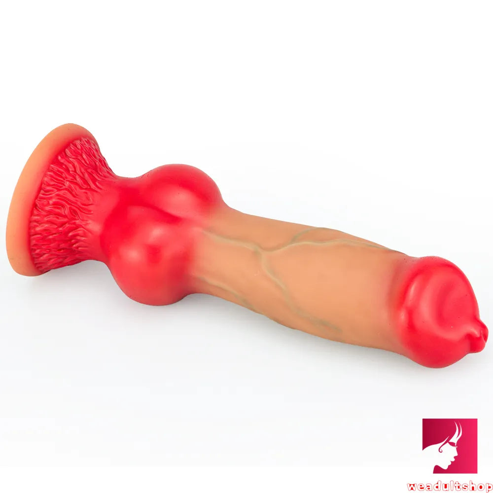 XML Ombre Premium Silicone Dog Animal Huge Thick Dildo