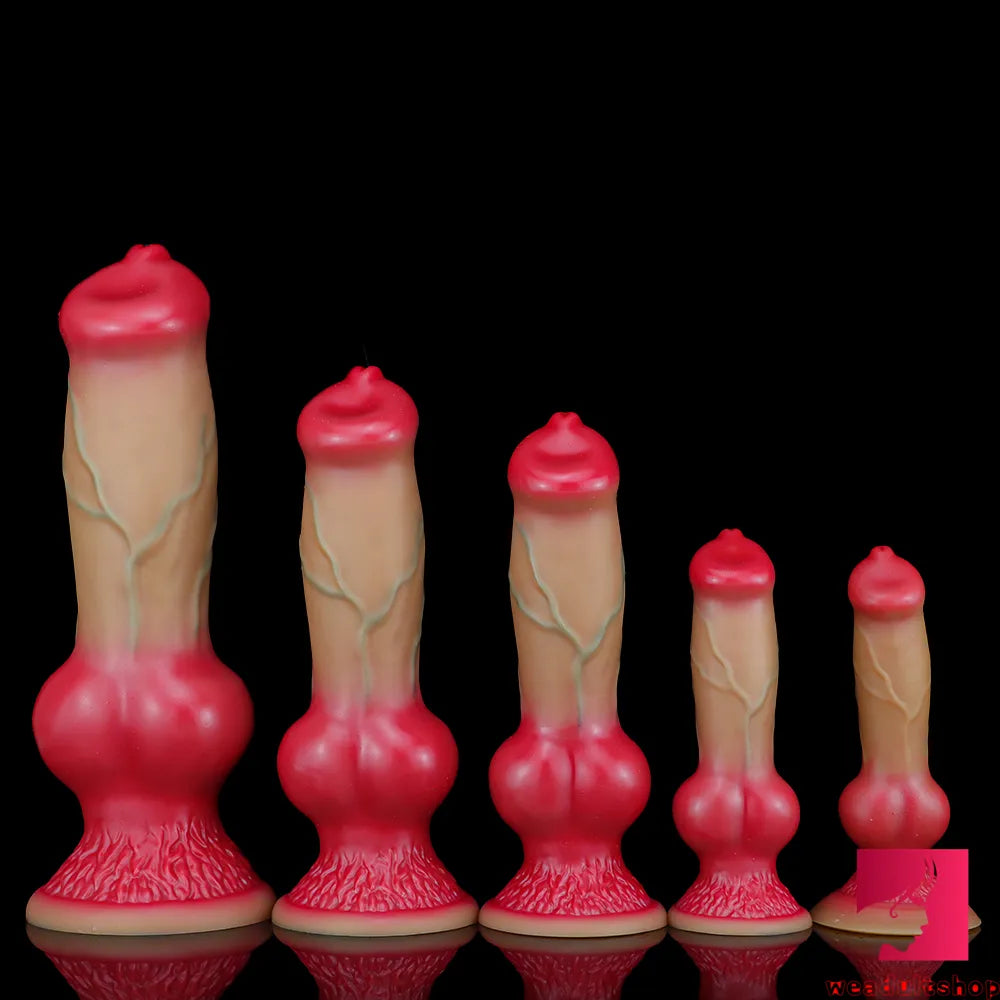 XML Ombre Premium Silicone Dog Animal Huge Thick Dildo