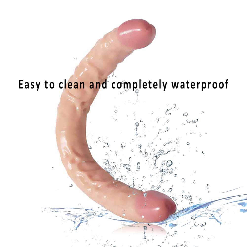 Double Ended Dildo Long U Shape For Gay Lesbian - Adult Toys