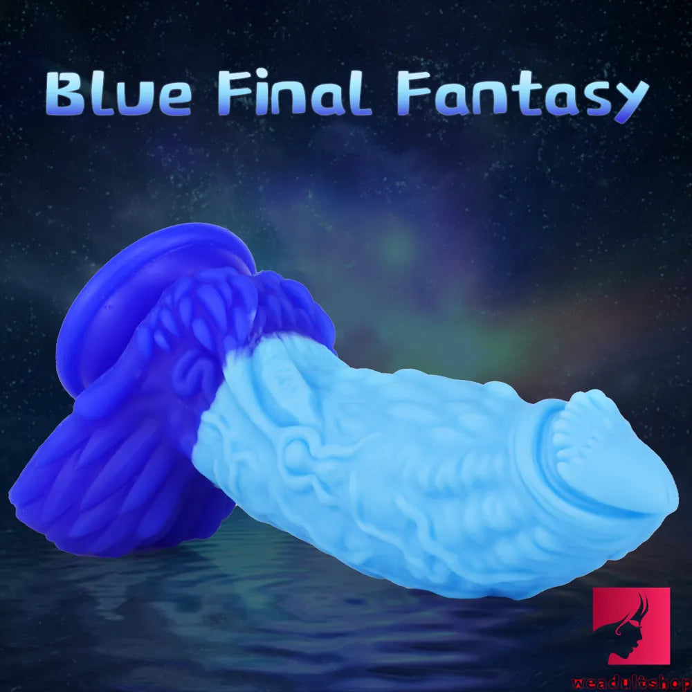 7.28in Fantasy Silicone Dragon Realistic Looking Dildo Love Toy