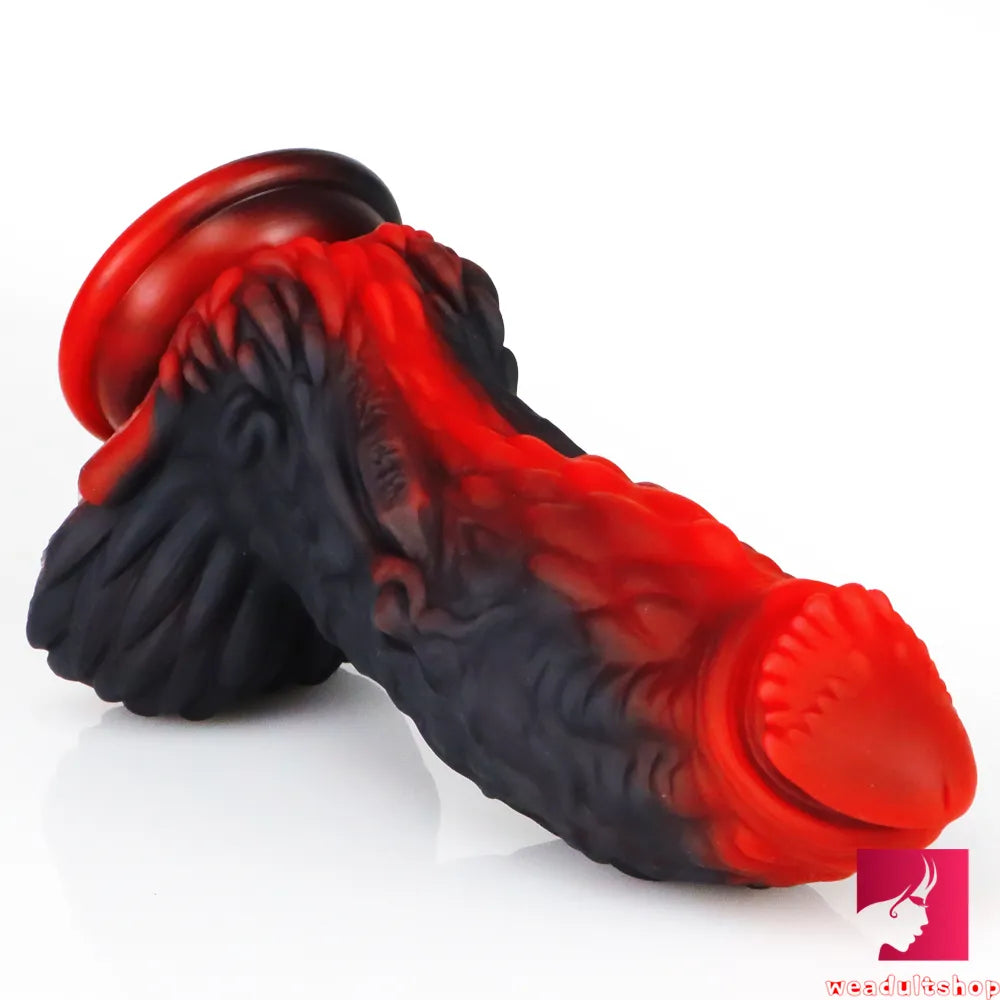 7.28in Fantasy Silicone Dragon Realistic Looking Dildo Love Toy