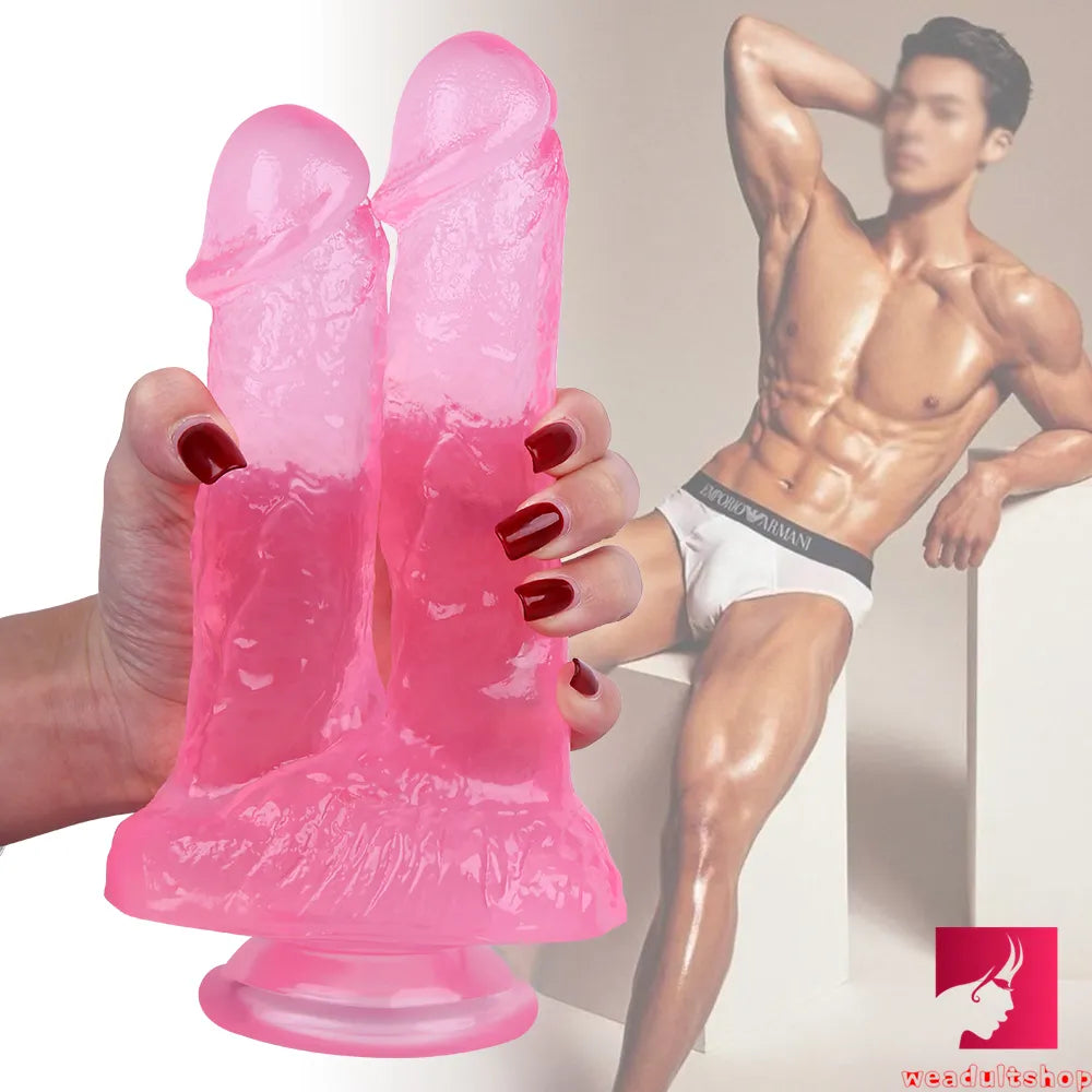 8.46in Asian Lesbian Dildo Standing Strap-on Insert Dildo Weadultshop