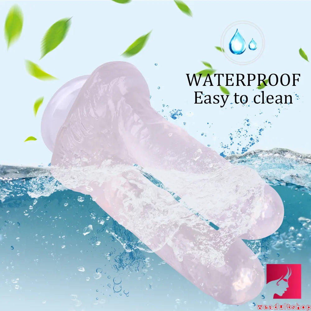 8.46in Asian Lesbian Dildo Standing Strap-on Insert Dildo Weadultshop